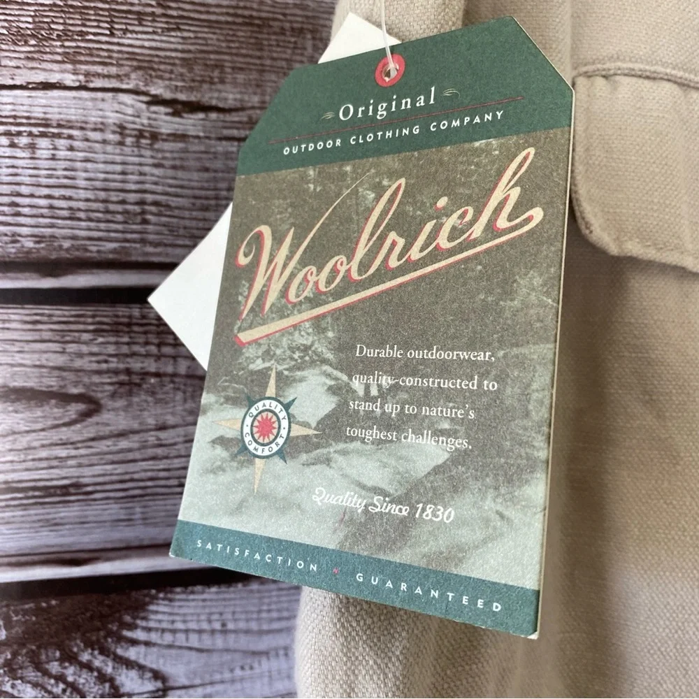 NWT Woolrich‎ Women's Linen Blend Cargo Pants Size 16 - Picture 6 of 9